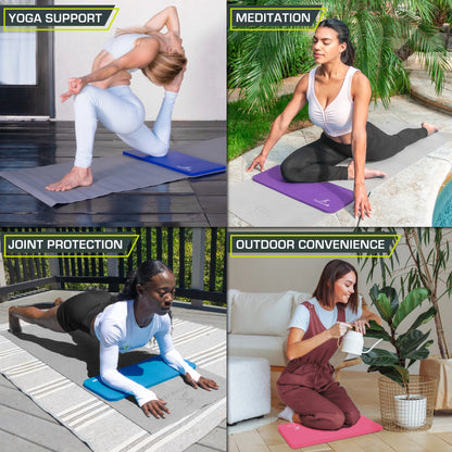 Elevate Your Practice with the Aqua Yoga Knee Pad & Elbow Cushion - 15mm Comfort for Pain-Free Joints