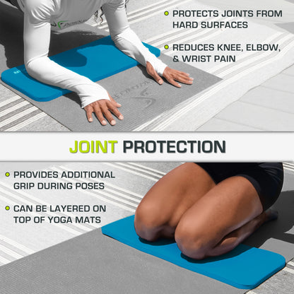 Elevate Your Practice with the Aqua Yoga Knee Pad & Elbow Cushion - 15mm Comfort for Pain-Free Joints
