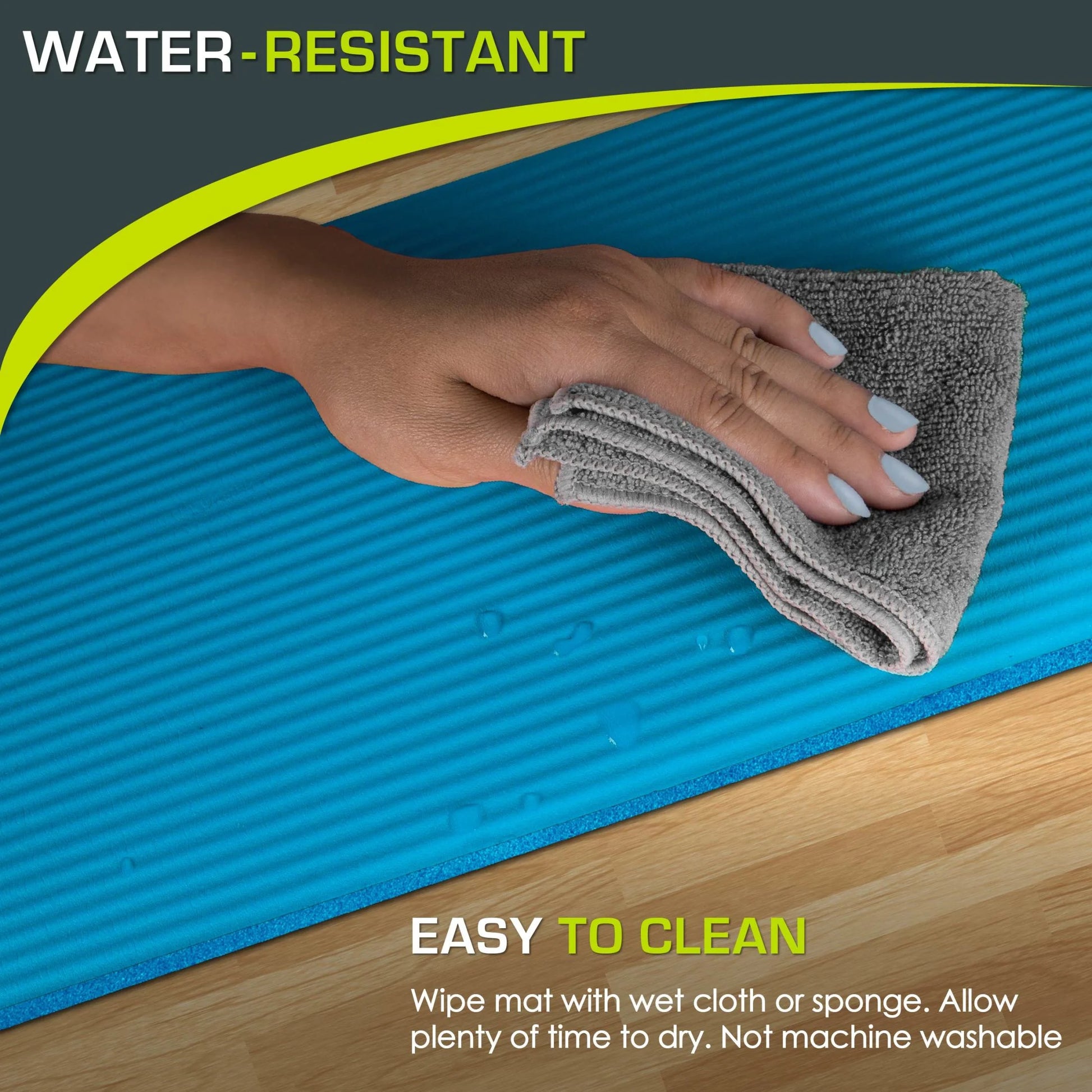 Elevate Your Practice with the Aqua Yoga Knee Pad & Elbow Cushion - 15mm Comfort for Pain-Free Joints